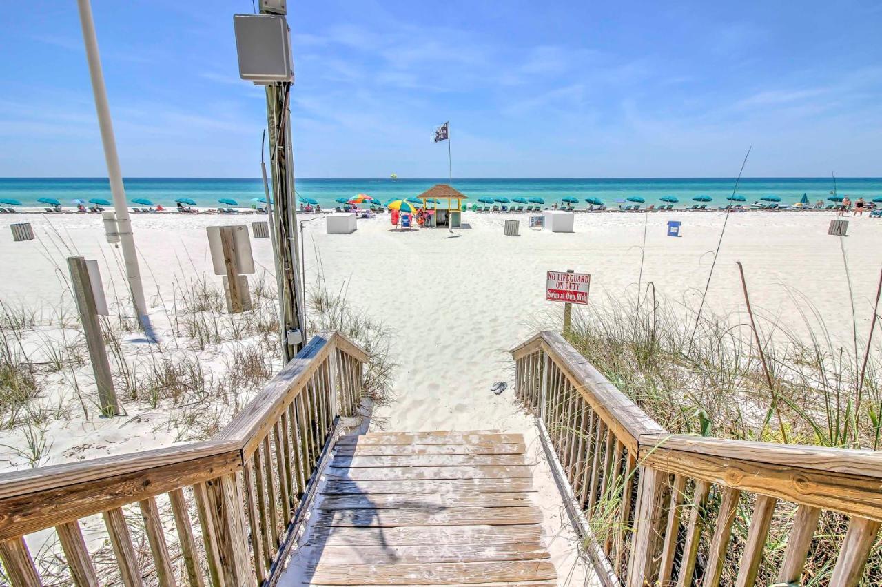 Bright Pcb Condo With Gulf Views And Beach Access! Panama City Beach Esterno foto